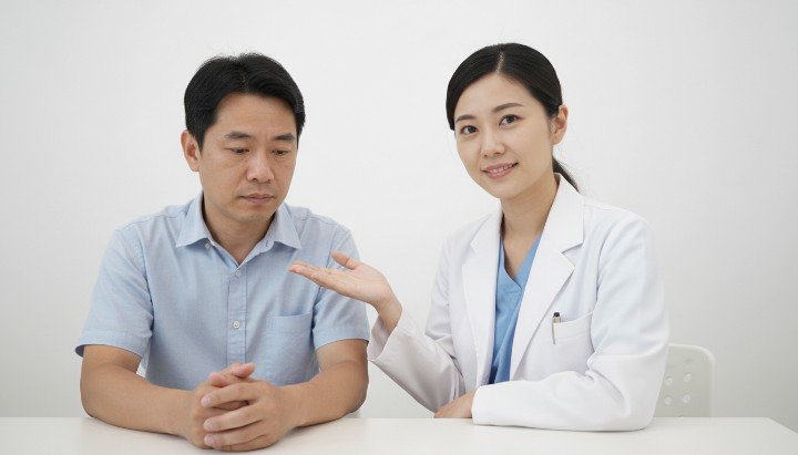 吳紹琥醫師專業分析眼部結構並建議改善淚溝方式 診間光學檢測下眼眶凹陷程度以精準改善淚溝 透過玻尿酸填充深層支撐組織來達到改善淚溝效果