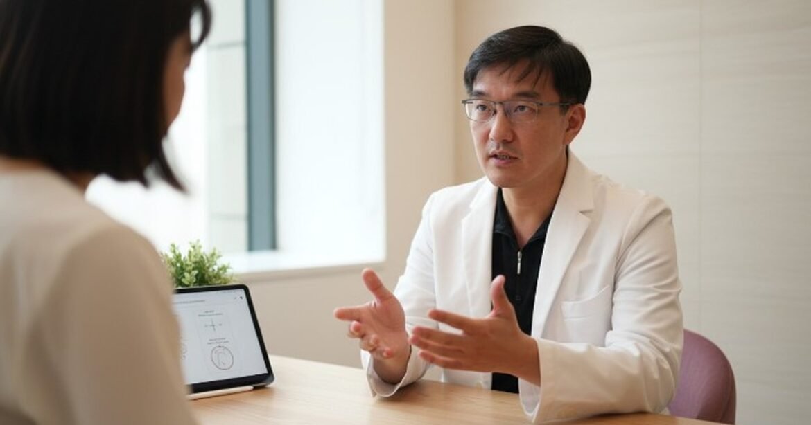 音波與電波拉提療程費用的比較說明，展示療程效果與過程