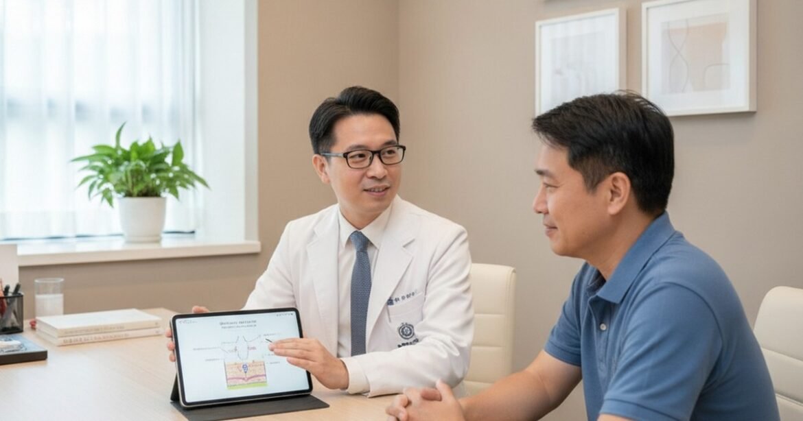 吳芮醫師推薦Ultherapy改善嘴邊肉與法令紋的臉部示意圖。
